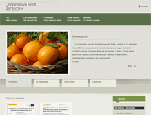 Tablet Screenshot of cooperativasoller.com